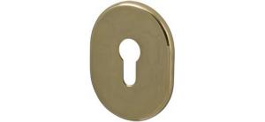 Декор. накладка ESC 473 GP латунь под цилиндр