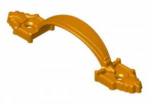 Ручка-скоба РС-80-2-1 ан/бел/зол   К.Урал.