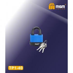 Замок навесной TP1-40 MSM Влагозащищенный (т.упак 6шт.)