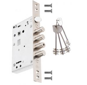 Замок врезной CRIT ЗВ-А20-4Л Ассистент Сувальд. 4-кл