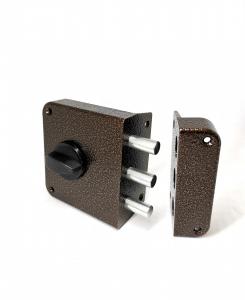 Замок накладной Зенит ЗН 1-3-3 ( медь)