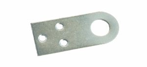 Проушина прямая 40х 90 цинк