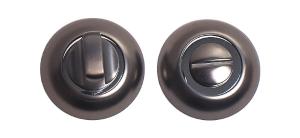 Ручка поворотная TRODOS BK-AL GF/CP (графит/хром) + квадрат + стяжки