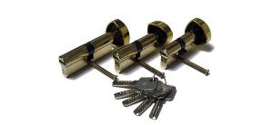 Цилиндр.мех-зм CK 1068 П +В 10пин. 68мм 5кл.перф.вертушка