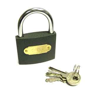 Замок навесной KD 150 50мм 3кл.серый