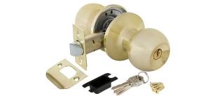 Ручка защелка 6072 SB-E (мат.золото) фик.