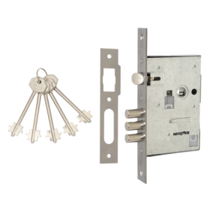 Замок врезной FERRE 008 под сувальдный ключ