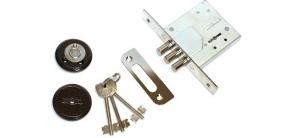 Замок врезной Рязань 80600 ЗВ8-6/13 СО.НК