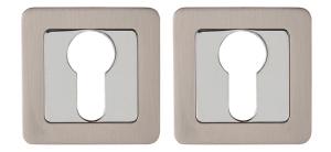 Накладка под цил. ET QR SN/CP-3 матовый никель/хром