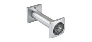 Глазок дверной КВАДРАТНЫЙ, DVG5 SQ, 16/50х80 SC Мат. хром