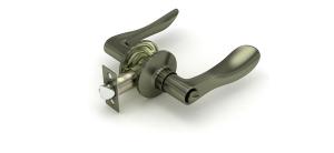 Ручка защелка 891 AB-B (бронза) фик.