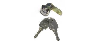 Замок почтовый EUROLOCKS 16мм хром 60-03