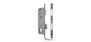 Корпус узкопроф.замка с защелкой 4916-40/92 CP (хром) межосев. расст. 92 мм