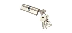 Цил.мех-зм MSM N100mm SN простой кл/кл. (Матовый никель)