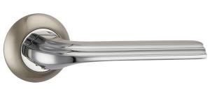 Ручка раздельная BOLERO TL SN/CP-3 матовый никель/хром