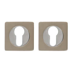 Накладка на цилиндр FERRE ET 0601 SN/CP (сатин/хром)