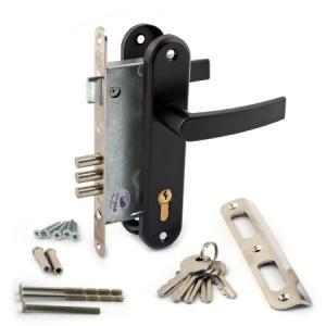 Замок врезной Рязань 78401 ЗВ4-3.СП-11. РФ.58-010 черный