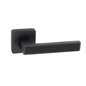 Ручка VЕTTORE R06.120 MBP/BL (Чёрный Матовый/Чёрная Вставка)