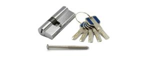 Цилиндр. мех-зм BR  70 (32x38), 5 кл. хром  Замкофф