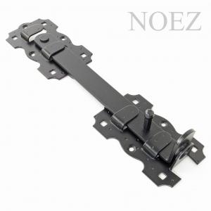 Щеколда большая НОЭЗ 250-П черный матовый