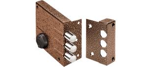 Замок накладной КРЕМЕНЬ ЗН1.04.62.КМА d 16мм  Эльбор