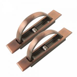 Ручка мебельная КНР нажимная потайная медь