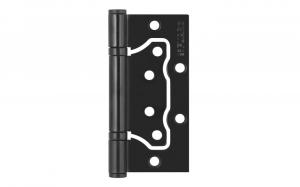 Петля универс. 500-2BB/BL 100x2,5 BL (чёрный мат.) БЕЗ ВРЕЗКИ FUARO