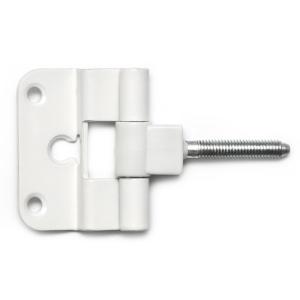 Петля дверная финские двери FT-65 белая 7-112