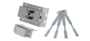 Замок накладной ЗН ПР-90 ОХК обратный ход Делга