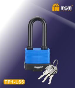 Замок навесной TP1-L65 MSM Влагозащищенный (т.упак 4шт.)