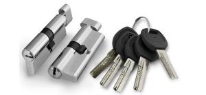 Цил.мех-зм PUNTO A202/ 90mm(40+10+40) SN мат.никель 5кл.