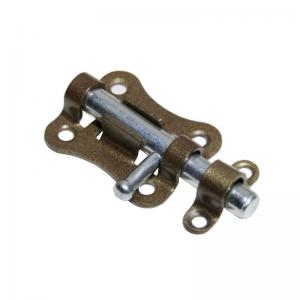 Задвижка НОЭЗ ЗТ-40 бронз.мет./цинк