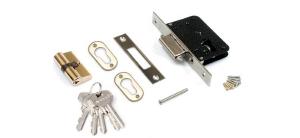 Замок врезной Apecs 94-H/60-CR