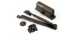 Доводчик NOTEDO DC-090-НО с фикс. (100 кг) корич.