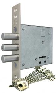 Замок врезной CRIT ЗВ-А10-4Л Ассистент Сувальдный 4-кл