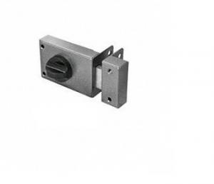 Замок накладной ЗН 1 серебро Дмитровград