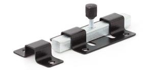 Засов дверной ЗЩ 031 М /с квадр.засовом -накладной/ Симеко