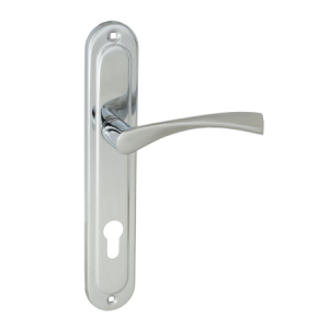 Ручка на планке FERRE 70.323 AL CP (хром, алюминий)