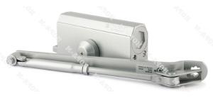 Доводчик НОРА-М N 3 S бол. морозост. (до 80кг) серебро