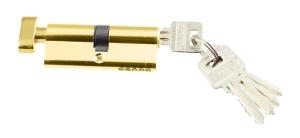 Цилиндр.мех-зм TRODOS LL-ЦМВ 70-5К PB (золото)