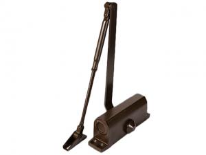 Доводчик DC-080 с рычажной тягой коричневый