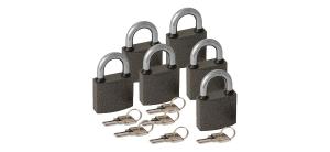 Замок навесной TS1-AK-50 (1кл./6шт.)