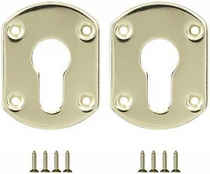 Декоративная накладка ESC031-GP-2 (золото)  на цилиндр