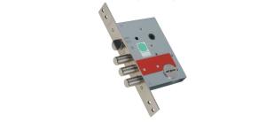 Замок врезной ГАРДИАН 5011 8сув. с защелкой и бронепластиной...