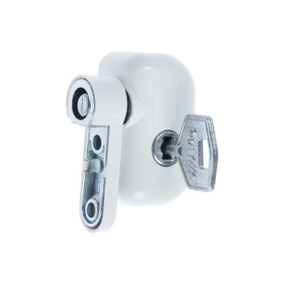 Детский замок Pentilt (откидывание) Ral-9016 белый