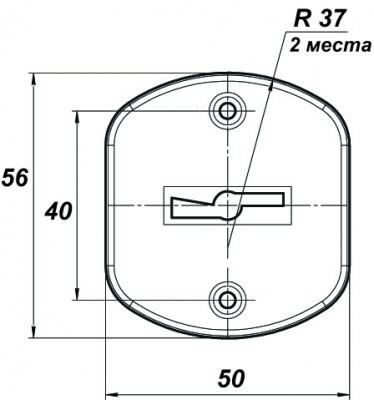 Накладка 160М 184.040 (хром)(ком-т 2 шт.)_2