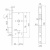 Корпус замка DL 403/55 WC 78 MCR 75312  DoorLock 2