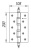 Петля универс. 4BB/E 200x105x3 PN (перл.никель) FUARO 2