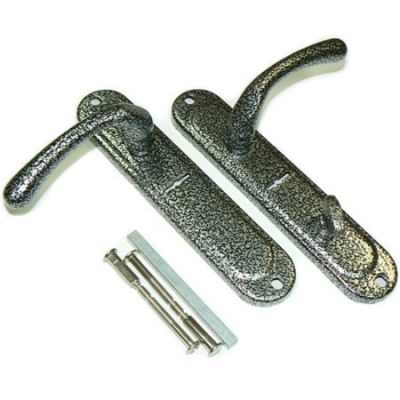 Ручка к замку CLASS 012 серебр.антик лев.