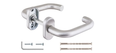 Ручка DSS-0203P/19 (нержавейка), кв.8x140 мм